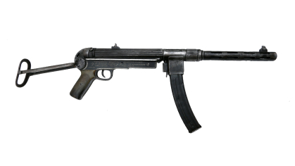 Самодельный  партизанский пистолет – пулемёт системы Темякова-Менкина.