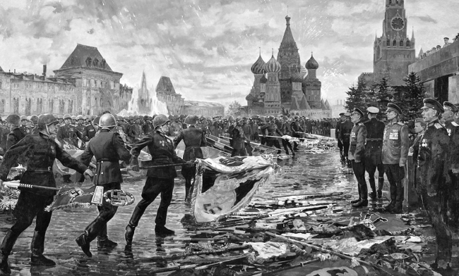 Виртуальная выставка "Герои войны на Красной площади"