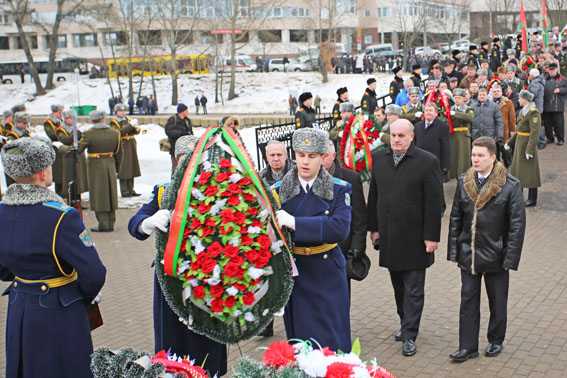 Торжественный митинг, посвященный Дню памяти воинов-интернационалистов и 26-летию вывода советских войск из Афганистана