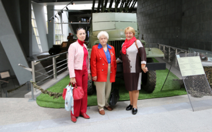 В музее – семья Героя освобождения Беларуси
