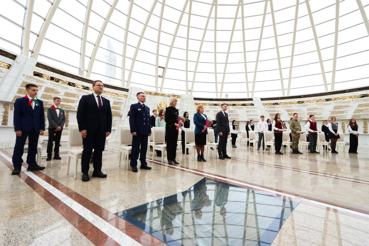 В музее состоялась Всебелорусская акция "Мы – граждане Беларуси!" 
